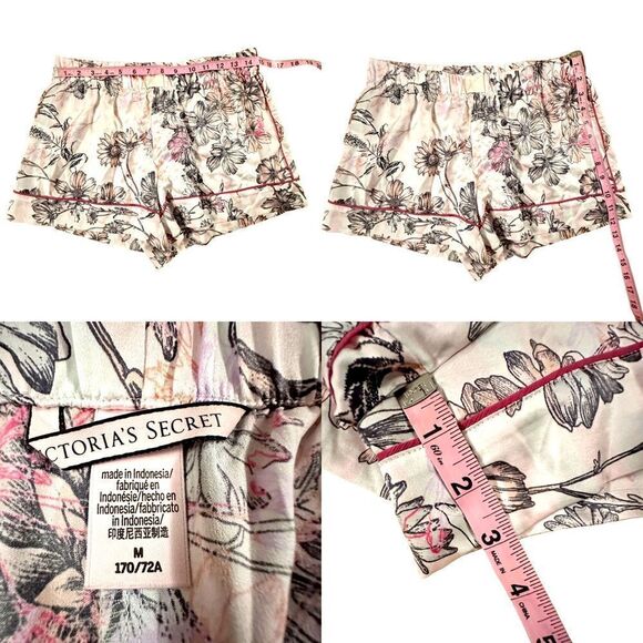 Victoria’s Secret ~ Set of 3 ~ Satin Lounge Shorts ~ 1 NWT/2 Preloved ~ size M - Picture 14 of 14